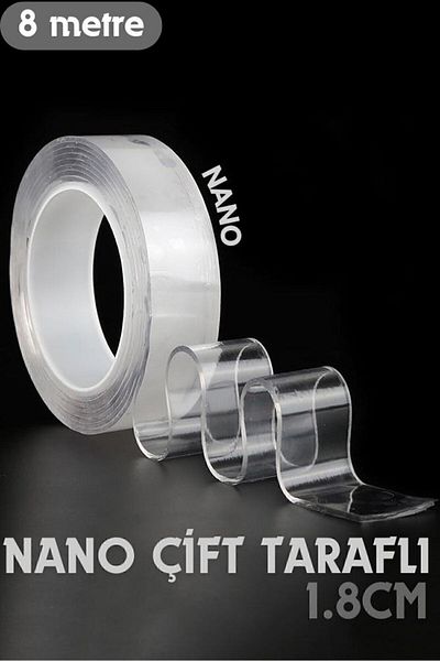 Transformacion 8 Meters Nano Double Sided Adhesive Tape Nail-Free Mounting