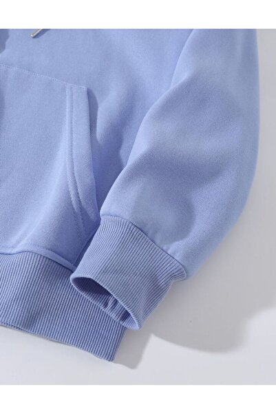 AFROGİYİM Unisex Arlington American City State Printed Hooded Sweatshirt