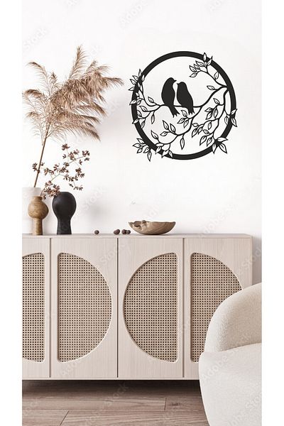 Numa Concept Decorative Sparrow - Mdf Painting Decorative