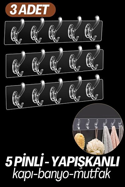 Transformacion Xenoty Design 5-штифтовий клейкий підвісний 3-комплект