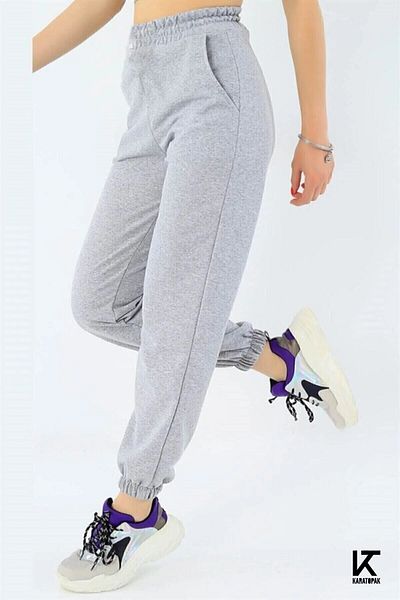 Karatopak Pantaloni de sport Jogger cu talie înaltă