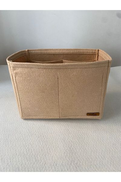 Keçelove Longch. Large Bag with Water Bottle - Felt Organizer, Organizer