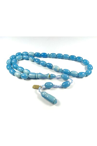 İskeçe Tesbih Cristal de chihlimbar sigilat cu măiestrie de culoare rară - ce...