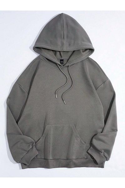 AFROGİYİM Unisex No More No Rules Printed Oversize Hoodie