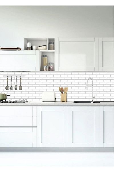 ENGINPRINT UV Printing - Kitchen Countertop Tile Foil Covering Sticker
