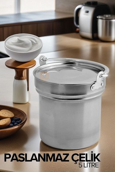 Transformacion Yogurt Copper 5 Lt Stainless Steel