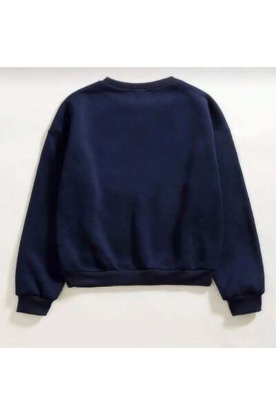 AFROGİYİM Φούτερ με στάμπα Arlington Unisex Oversize Crew Neck