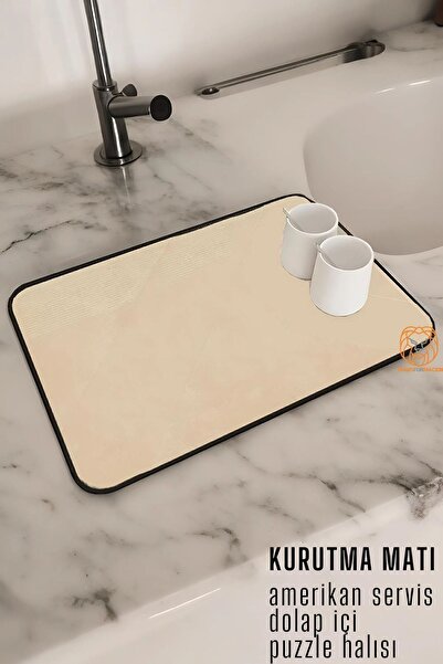 Transformacion Bulaşık Durulama Kurutma Matı Süzücü Emici V.Valore Design 720682
