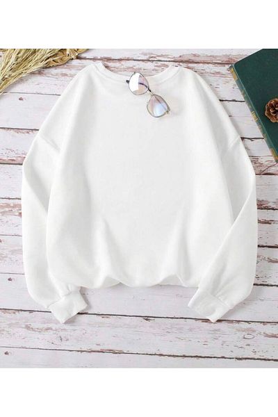 AFROGİYİM Φούτερ με λαιμόκοψη Unisex California Tennis Professional με στάμπα Fleece