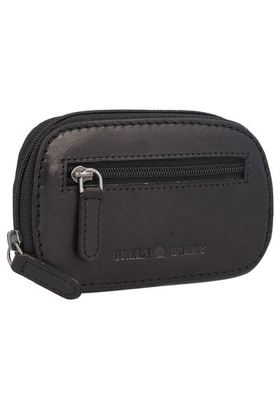 Greenburry Pure Black Key wallet Leather 12 cm