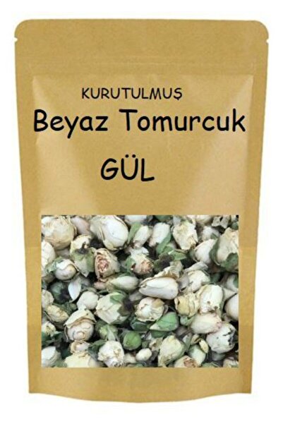 forevers Kurutulmuş Tomurcuk Beyaz Gül 45 Gram