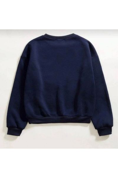 AFROGİYİM Hanorac supradimensionat unisex cu imprimeu Arlington cu decolteu triplu