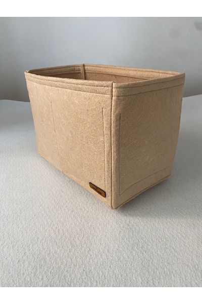 Keçelove Longch. Large Bag with Water Bottle - Felt Organizer, Organizer