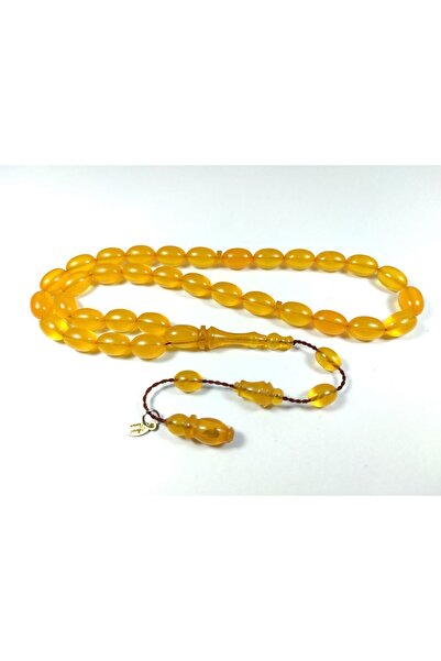 İskeçe Tesbih Maestru Halil Hilmi - Delim transparent de 0,6 mm, chihlimbar d...