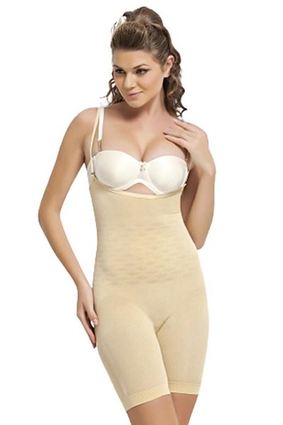 Momslab Nude Colored Women's Corset - Underbust Legs, Model 2480