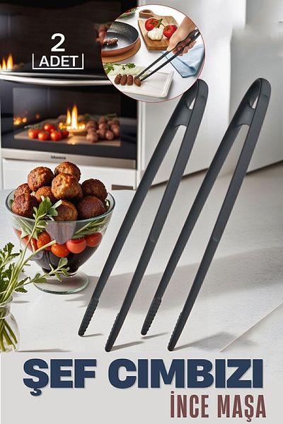 Transformacion Chef Tweezers Thin Tongs Kragness Design