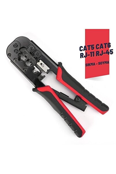 MasterCare Cat5 Cat6 Rj-11 Rj-45 Kablo Sıkma Ve Soyma Pensesi 715291