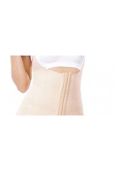 Momslab Women's Underbust Graphic Strap Waist Corset - Tan 5060
