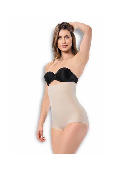 Momslab High Waist Laser Cut Women's Slip Panties Corset - 2003