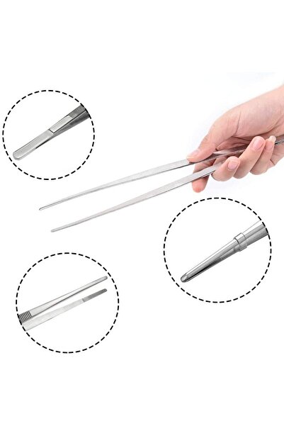 Transformacion Çelik Cımbız Maşa A.milano Design 2 Adet 719806