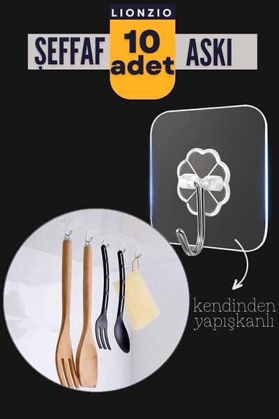 Transformacion Umeraș adeziv transparent Lionzio Design 10 bucăți