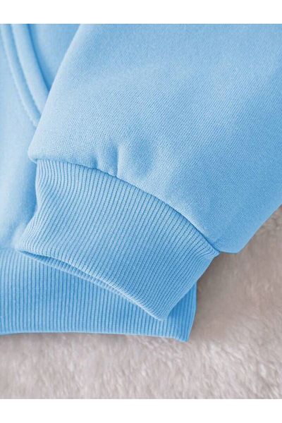 AFROGİYİM Hanorac oversize cu glugă cu imprimeu Sweet As Honey pentru femei