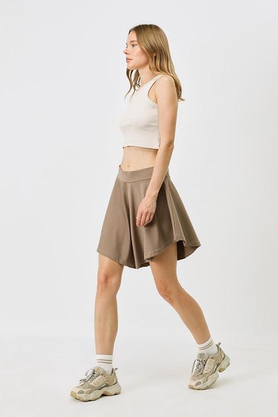 C&City Braune Damen-Sportshorts – Modell 9415