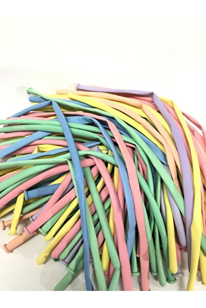 eğlencemarketi Model 260 Sosis Makaron Balon 10 Adet Mix