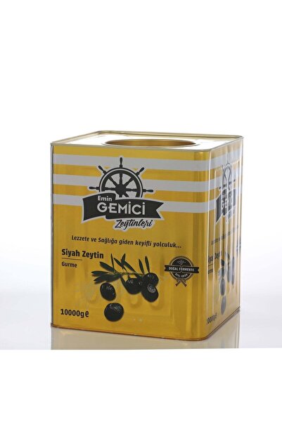 Gemici Zeytin Gemici Gurme Siyah Zeytin ( 201-230 Xl ) 10 Kg Teneke