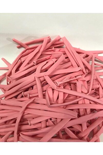 eğlencemarketi Model 260 Sosis Makaron Balon 10 Adet Pembe