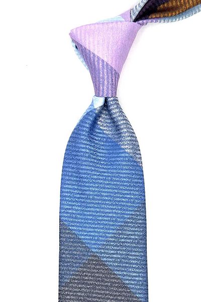 Kravatkolik Colorful Sand Pattern Patchwork Tie - Kk12786