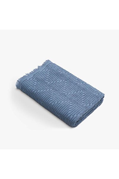 Green Black منشفة حمام أنيسا 100% قطن ممشط جاكار أزرق 80x150 سم