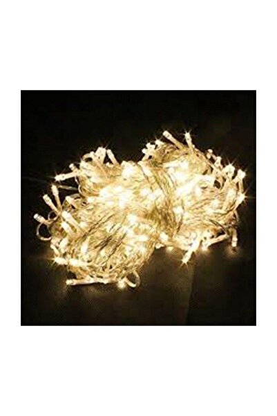 pazariz 10 Metre 100 Led Işıklı Süsleme - Gün Işığı Rengi 220 Volt Fişli