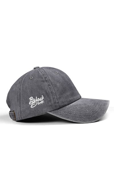 BlackBörk Unisex Vintage καπέλο μπέιζμπολ - ΑΝΤΙΚΕΙΜΕΝΤΙΚΟ Wake Up Grey (CAP)