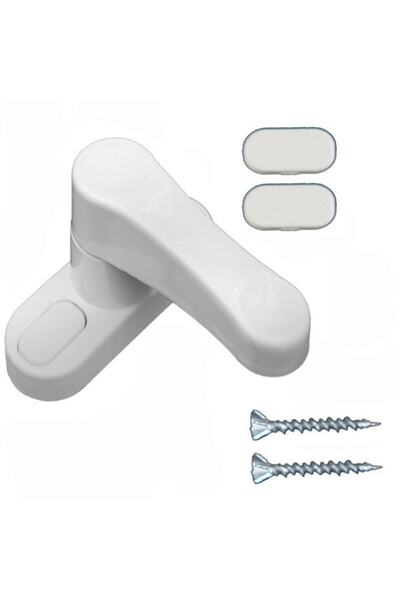 pazariz 10 Adet Pvc Pimapen Pencere Cam Balkon Kapısı Güvenli Emniyet Kilidi Hırsız Kilidi