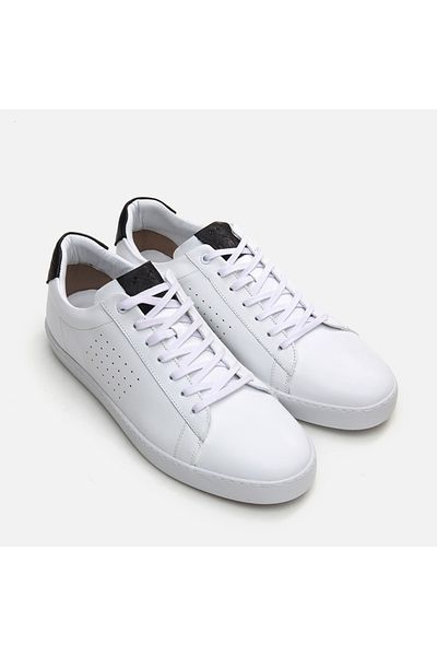 Hotiç Pantofi casual pentru bărbați din piele naturală albă