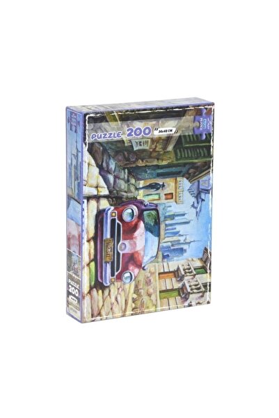Generic Brand Lc7329 Utku, Old Red Car 200 Piece Puzzle