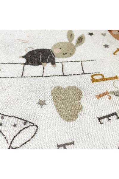 Lief Home Flannel Zippered Baby Pillow Case| 35x45 (2 Pieces)