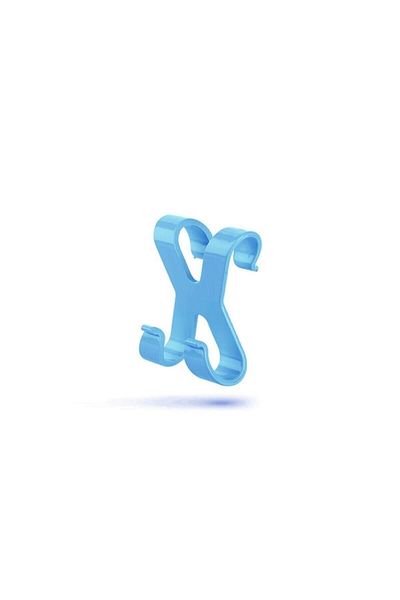 Titiz Tp-239 Blue Hang It Towel Rack