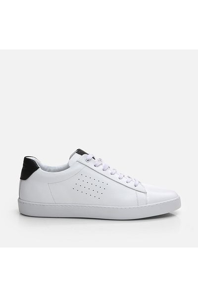 Hotiç Pantofi casual pentru bărbați din piele naturală albă