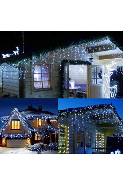 renn 8 Fonksiyonlu 16 Saçaklı Perde Led 3 X 1 (beyaz)