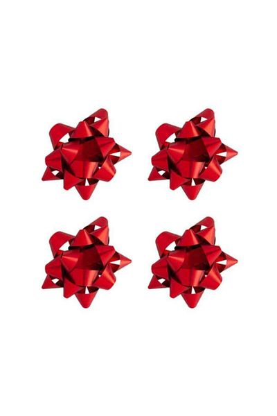 Partioutlet Red Gift Package Ornament 100 Pieces 5 Cm