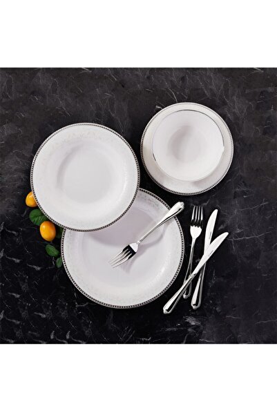 KORKMAZ A8293 Queen Collection 58 Parça Yemek Takımı