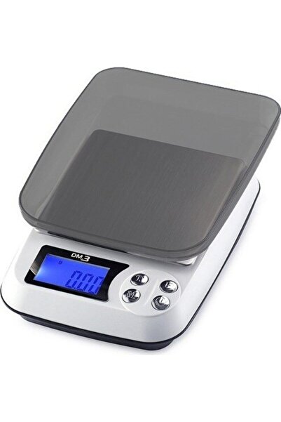 Kingshark Büyük Boy Digital Lcd Hassas Terazi Tartı 500 Gr. / 0.01 Gr. Thr219