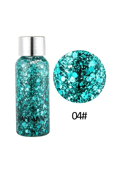 pazariz Makyaj Sim Göz Çevresi Yüz Ve Vücut Parlatıcı Sim Glitter Jel 50 Ml