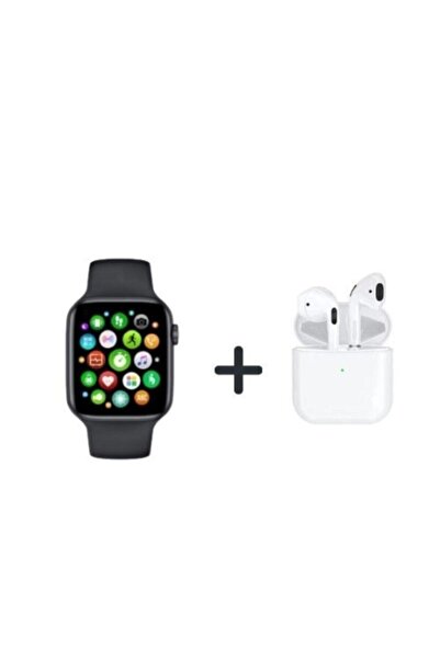 pazariz Smart Watch 5 Uyumlu   Akıllı Saat Ve Pro 4 Kablosuz Bluetooth Kulakl...