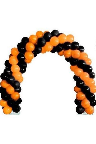 eğlencemarketi 100 Pieces Stone Age Pebble Themed Balloon and 5 Meter Balloon Chain