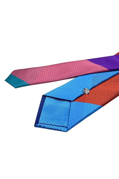 Kravatkolik Γραβάτα με πολύχρωμο σχέδιο με κουκκίδες - KK12814