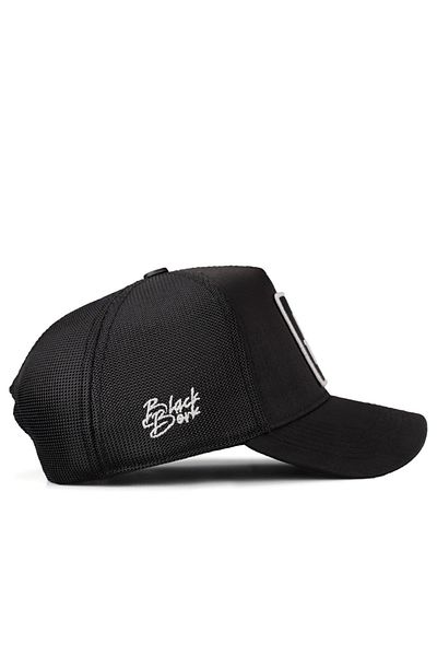 BlackBörk Μαύρο καπέλο φορτηγού με λογότυπο V2 Cordura Limited Edition