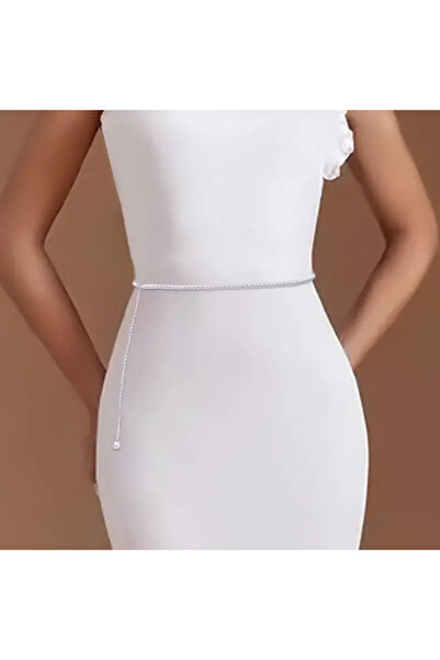 Lovisa Lanț de talie cu centură de perle lucrat manual